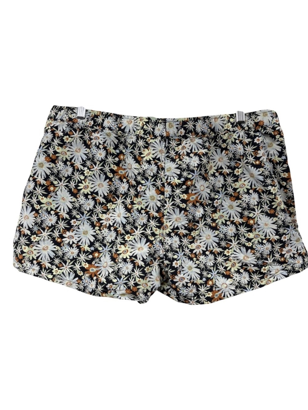 Patagonia Baggies 3” Shorts Womens XL Floral Daisy Print Black - Picture 5 of 8